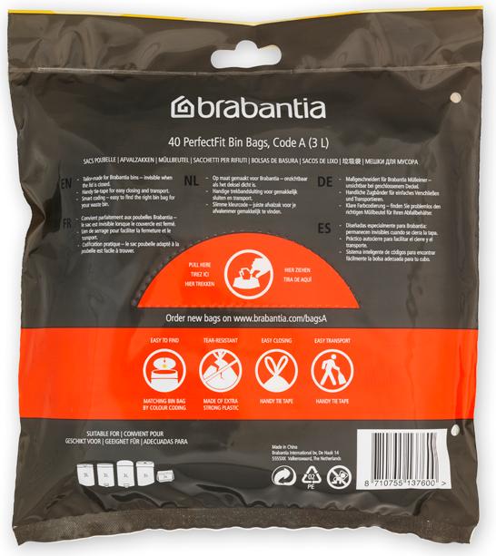 Produktbild Brabantia PerfectFit Bags (40 x, 3 l)