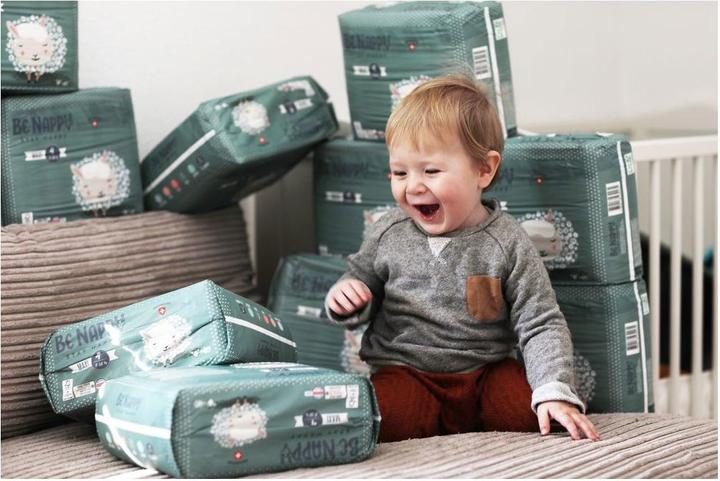 Actual product image Be Nappy Nappy (Size 2, 168 Piece)