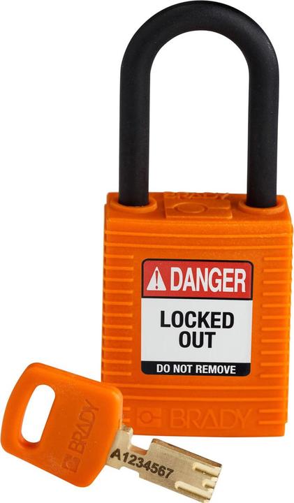 Immagine prodotto Brady Lucchetti di sicurezza in nylon SafeKey