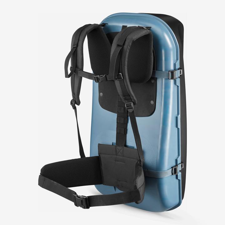 Actual product image Wedze Adult sled backpack - Reverslide 900 grey