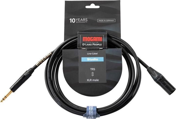 Immagine prodotto Mogami Cavo di linea della serie Gold (10 m, Jack 6,3 mm, XLR)
