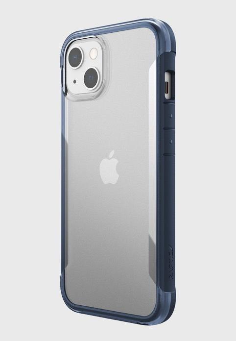 Produktbild Raptic Coque Terrain Biodegradable 4m Bleu/Clear Iphone 13 (Apple iPhone 13 Pro, Apple iPhone 13)