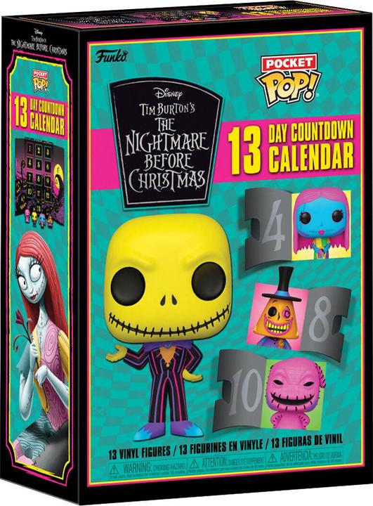 Funko Nightmare Before Xmas 13 Days Black Light