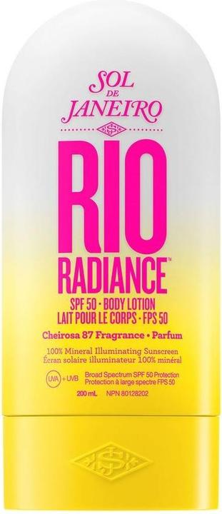 Image du produit Sol de Janeiro Rio Radiance SPF 50 Lotion pour le corps 200 ml (Crème solaire, SPF 50, 200 ml)