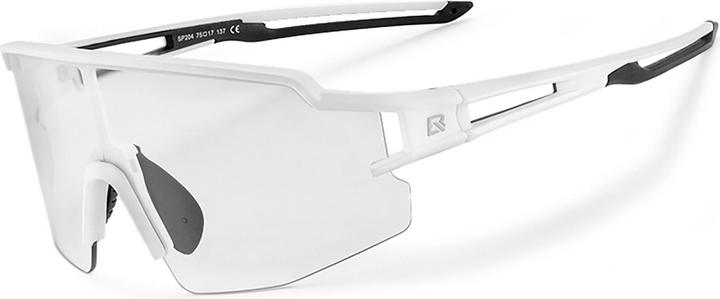 Actual product image Rockbros Cycling Glasses Photochromic with UV Protection and Corrective Insert - White (White, Photochromatic)
