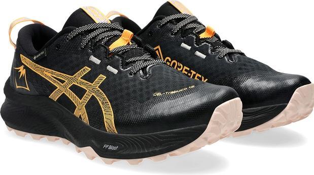 ASICS Performance Asics GEL-Trabuco 12 GTX Laufschuhe Schwarz / Stadium Orange Damen (39.5)