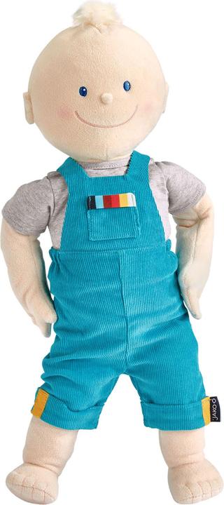 Produktbild Haba Stoffpuppe Kuschelpuppe Krümel mit Kleidungsset