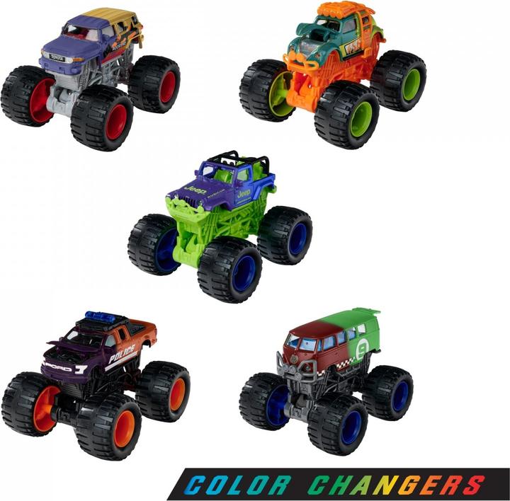 Productafbeelding Majorette Monster Rockerz Kleurwisselaars, 5-soort.