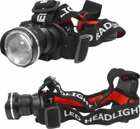 Produktbild Tiross TS1102 – Profi LED Stirnlampe, helle Kopflampe mit CREE LED (9W), 3 Leuchtmodi