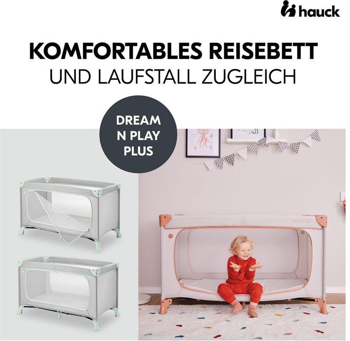 Image du produit Hauck Reisebetten Reisebett Set Dream N Play Plus inkl. Alvi