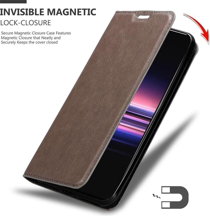 Produktbild Cadorabo Book Invisible Magnet Cover (Sony Xperia 5 II)
