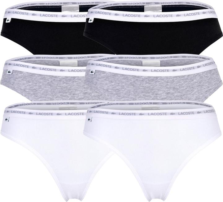 Lacoste 6-pack Stretch Cotton Briefs (XL, 6er Pack)