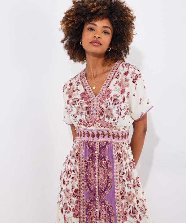 Produktbild Joe Browns Floral Border Print Maxi Dress (36)