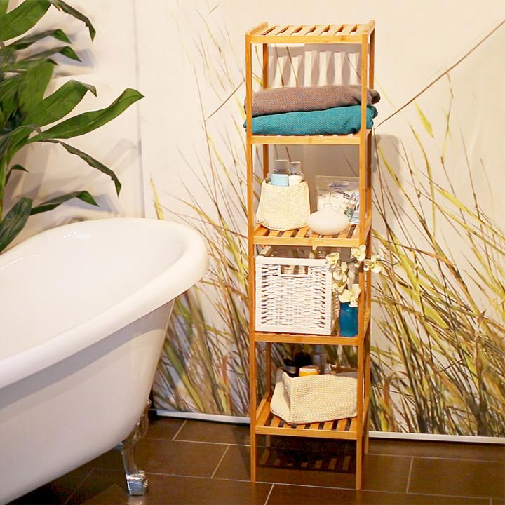 Actual product image Relaxdays Bamboo (34 x 33 x 140 cm)