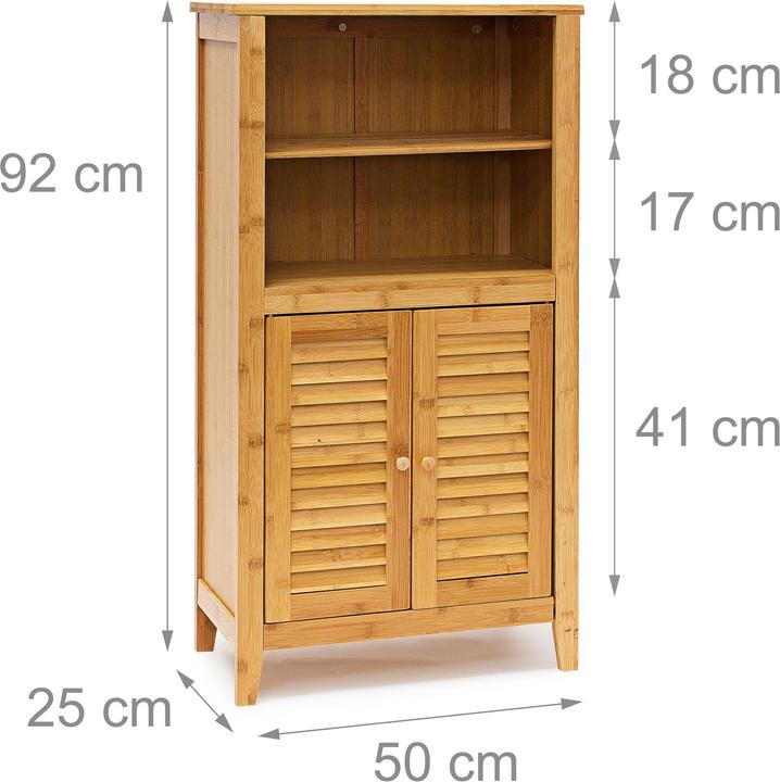 Actual product image Relaxdays Lamellar (50 x 25 x 92 cm)