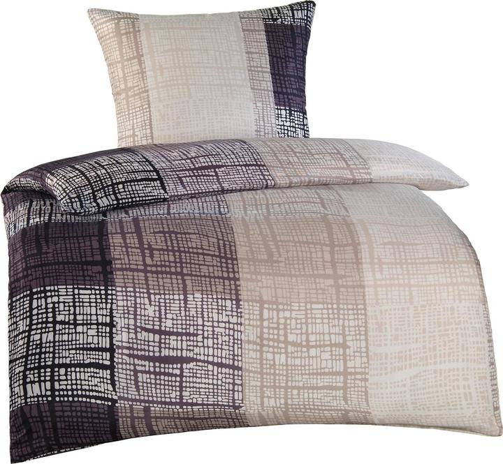 Actual product image HTI-Living Bedding 2-piece 135 x 200 Microfibre Brown/Beige (Bedding set, 135 x 200 cm)