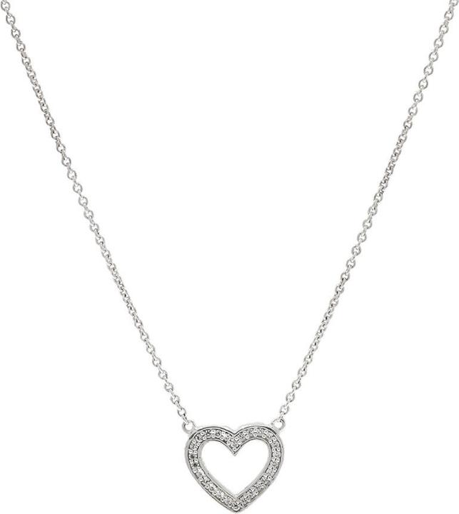 Thomas Sabo Herz Halskette (Silber, 42 cm)
