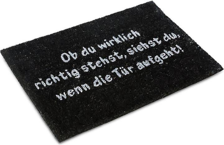 Relaxdays Fussmatte Kokos (40 x 60 x 1 cm)