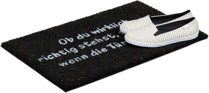 Actual product image Relaxdays Doormat coconut (40 x 60 x 1 cm)