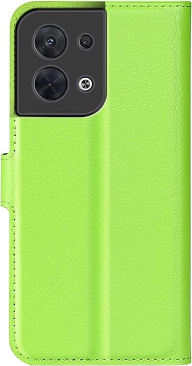 Produktbild Cover-Discount OPPO Reno8 - Leder Etui Hülle grün (Oppo Reno 8)