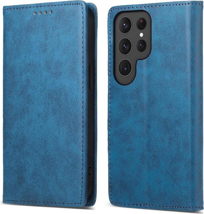 Image du produit Cover-Discount Pochette avec bloqueur RFID bleu (Samsung Galaxy S24 Ultra)