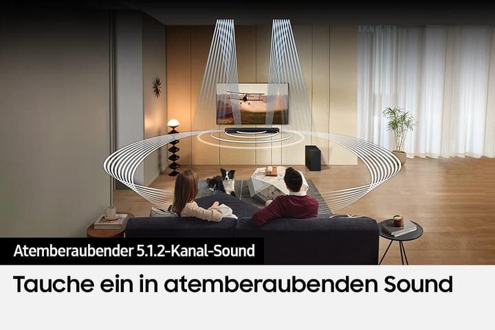 Productafbeelding Samsung SAMS HW-Q810GC 5.1.2-kanaals geluidsbalk HW-Q810GC/ZG (360 W, 5.1.2 Kanaal)