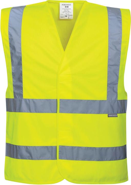 Immagine prodotto Portwest Gilet ad alta visibilità C470, classe 2, taglia L/XL, giallo (L)