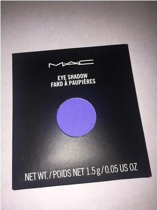 Actual product image MAC Cosmetics Small Eyeshadow Pro Palette Satin Cobalt (Satin Cobalt)