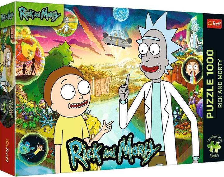 Trefl Puzzle Premium Plus 1000 - Marvel Rick and Morty (1000 Teile)