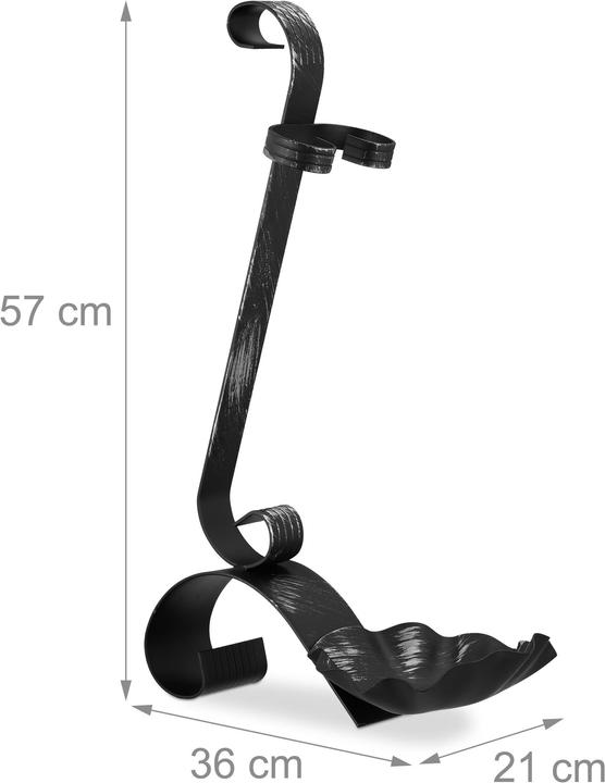 Immagine prodotto Relaxdays Posate da camino (21 x 36 x 57 cm)