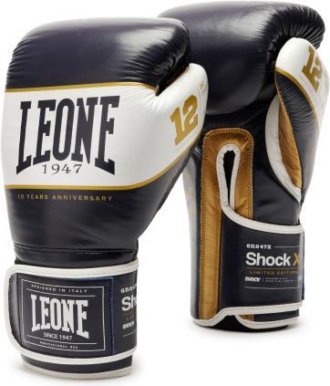 Leone Shock X Boxhandschuhe Bordeaux GN047X (12 OZ, 6)