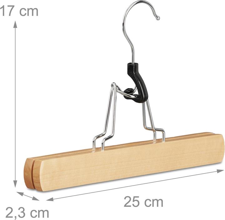 Immagine prodotto Relaxdays Tenditore per pantaloni (12 x)