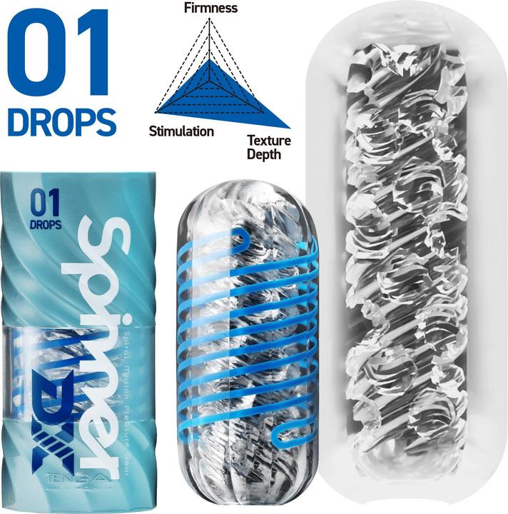 Actual product image Tenga Spinner DX 01