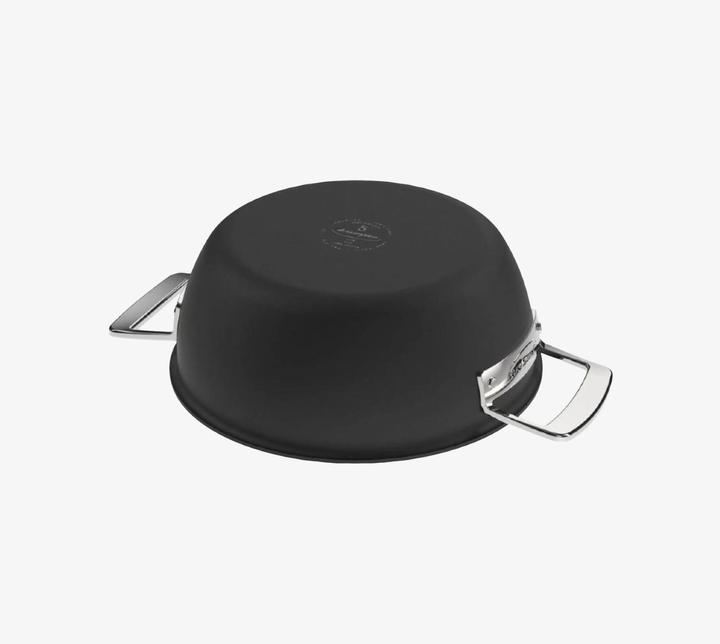 Actual product image Demeyere Black 5 Conische sudderpot met deksel 24 cm - 3,3 l (24 cm, Casserole + Stewpot, Stainless steel)