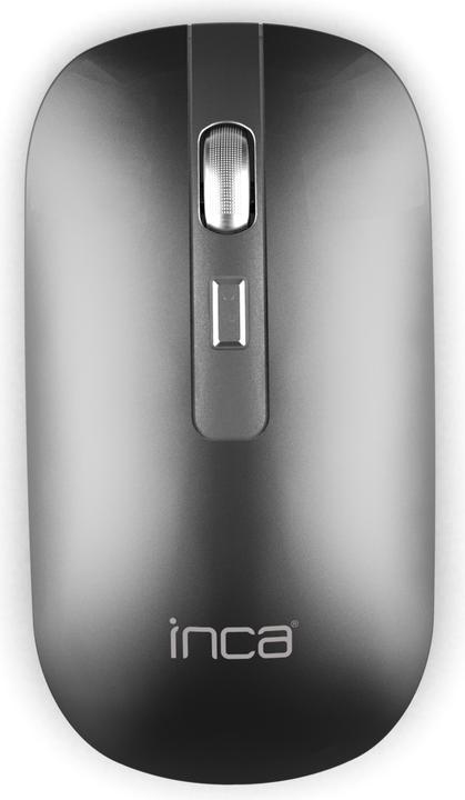 Productafbeelding Inca Muis IWM-531RG Bluetooth & Draadloos, oplaadbare batterij, geluidloos, SI (Draadloze)