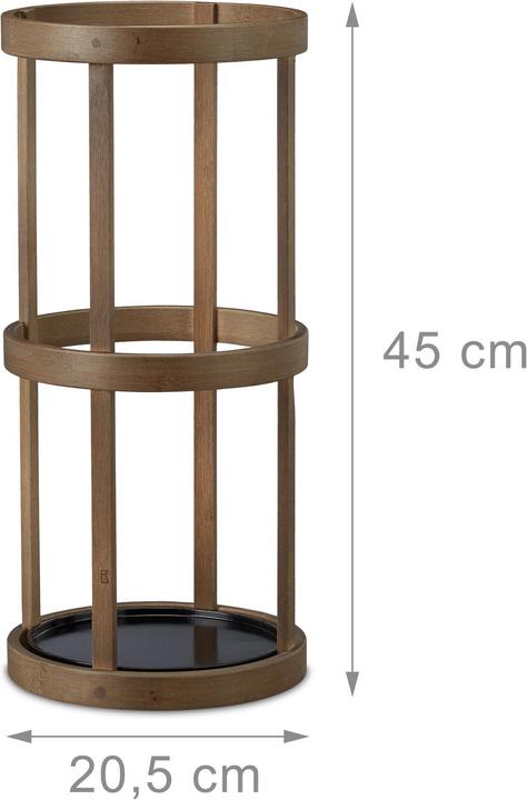Actual product image Relaxdays Bamboo (20.5 x 20.5 x 45 cm)