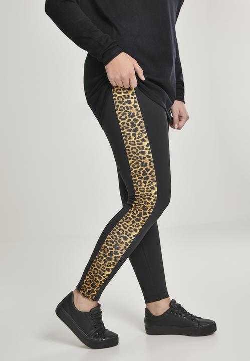 Actual product image Urban Classics Ladies Side Striped Pattern Leggings (XS)