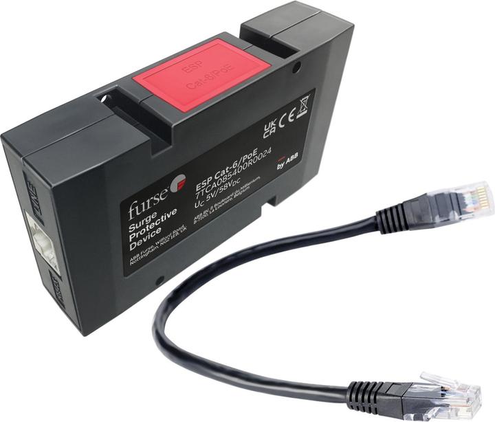 Actual product image ABB Surge arrester ESP CAT-5E/POE RJ45