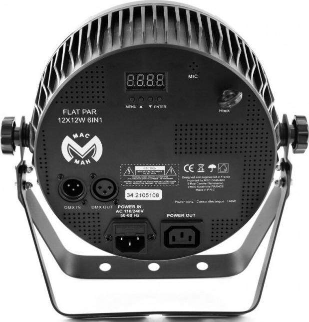 Produktbild Mac Mah Flat Par 12x12W 6in1 (12 W, LED)