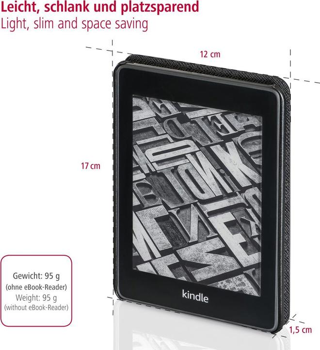 Produktbild Hama eBook-Case (Kindle Paperwhite 4)