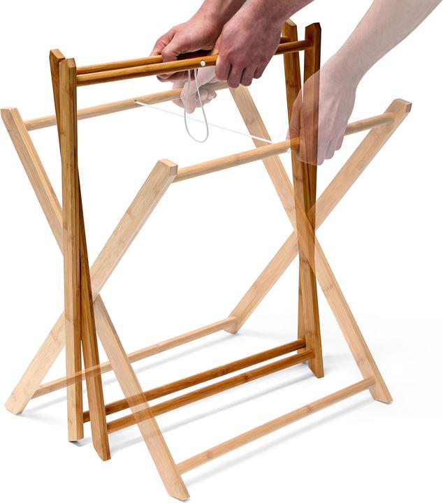 Produktbild Relaxdays Tabletttisch Bambus