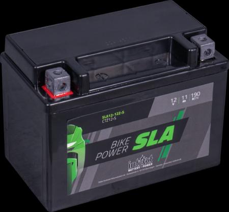 Intact SLA12-12Z-S Bike-Power SLA 11Ah Batterie moto (DIN 51120) YTZ12S, YTZ12-S (12 V, 11 Ah, 190 A)