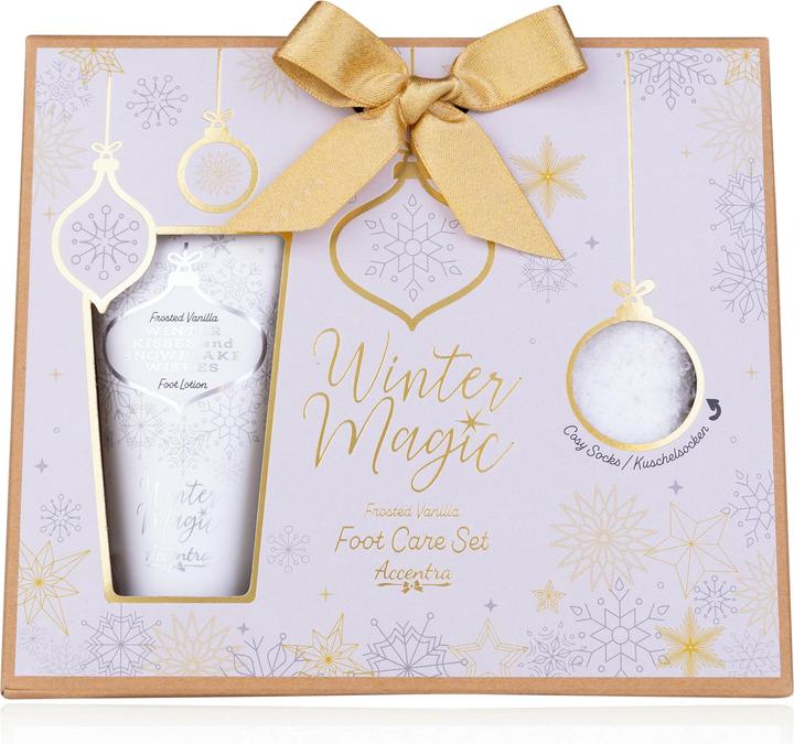 Accentra WINTER MAGIC - Fusspflegeset (Körperpflegeset)