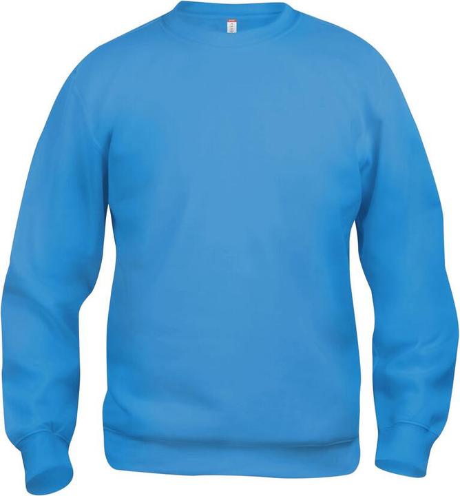 Produktbild Clique Sweatshirt Rundhals Basic 021030, Polyester, Baumwolle, türkis, 3XL (3XL)