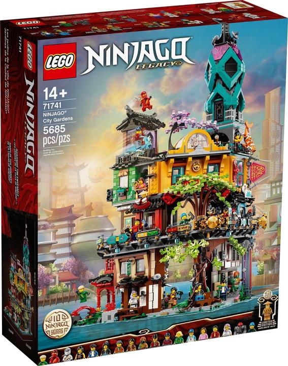 Produktbild LEGO Die Gärten von NINJAGO City (71741, LEGO Ninjago, LEGO Seltene Sets)