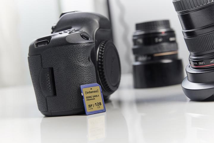 Image du produit Intenso Carte SDXC (128 Go, SDXC, U1, UHS-I)