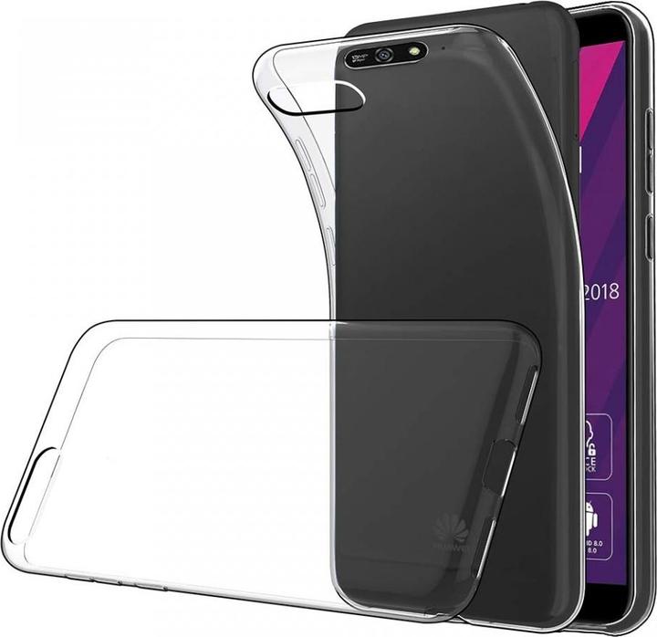 Actual product image Screenguard Huawei Y6 2018 Flexible TPU Clear Case (Huawei Y6 (2018))