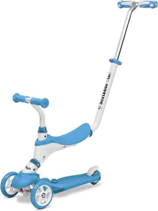 Image du produit Happy People Mondo On&Go - Scribble Trottinette pour enfants 5in1, trottinette avec siège, pédales en gomme douce