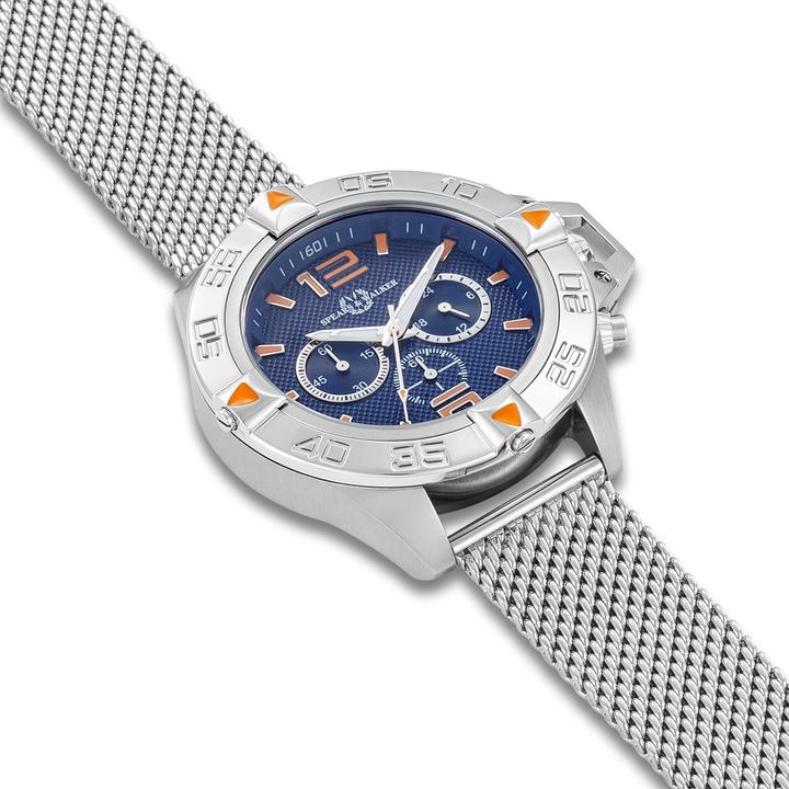 Immagine prodotto Spears & Walker Orologio al quarzo Varus II in acciaio inox argento - 34084 (Cronografo, 49 mm)