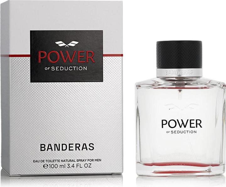 Actual product image Antonio Banderas Men's perfume Power of Seduction EDT 100 ml (Eau de toilette, 100 ml)